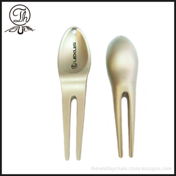 Lexus golf pitch mark divot repairer tools